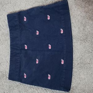 Vinyard Vines whale corduroy skirt